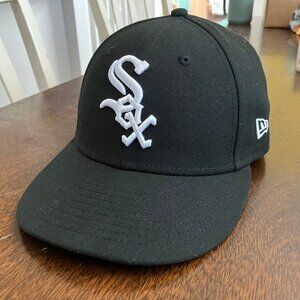 Men's Chicago White Sox New Era Black Authentic Collection On Field Low Profile